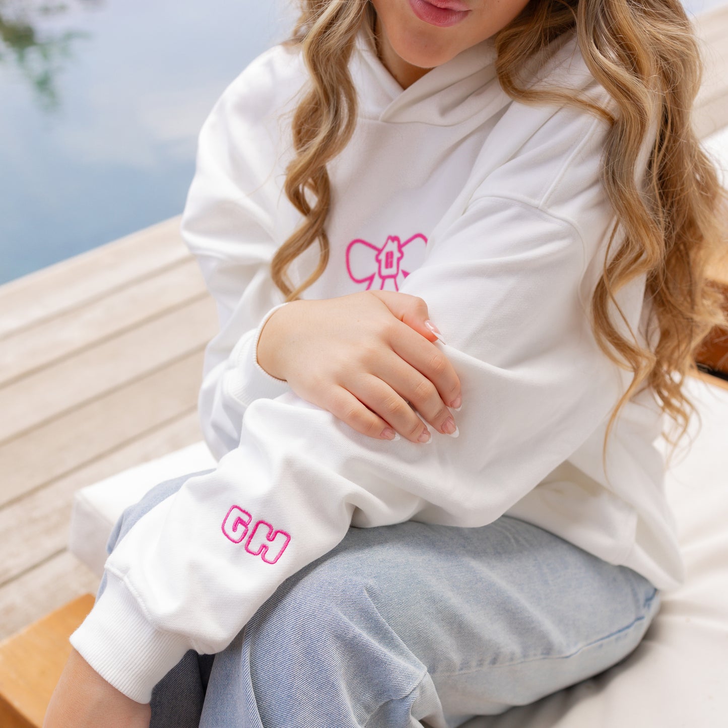 GlowHouse Hoodie Kids (White)